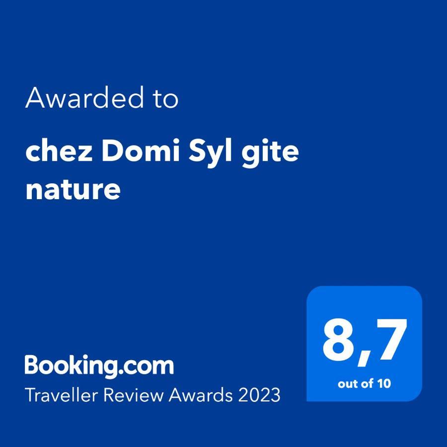 chez Domi Syl gite nature Apartman Colonne Kültér fotó